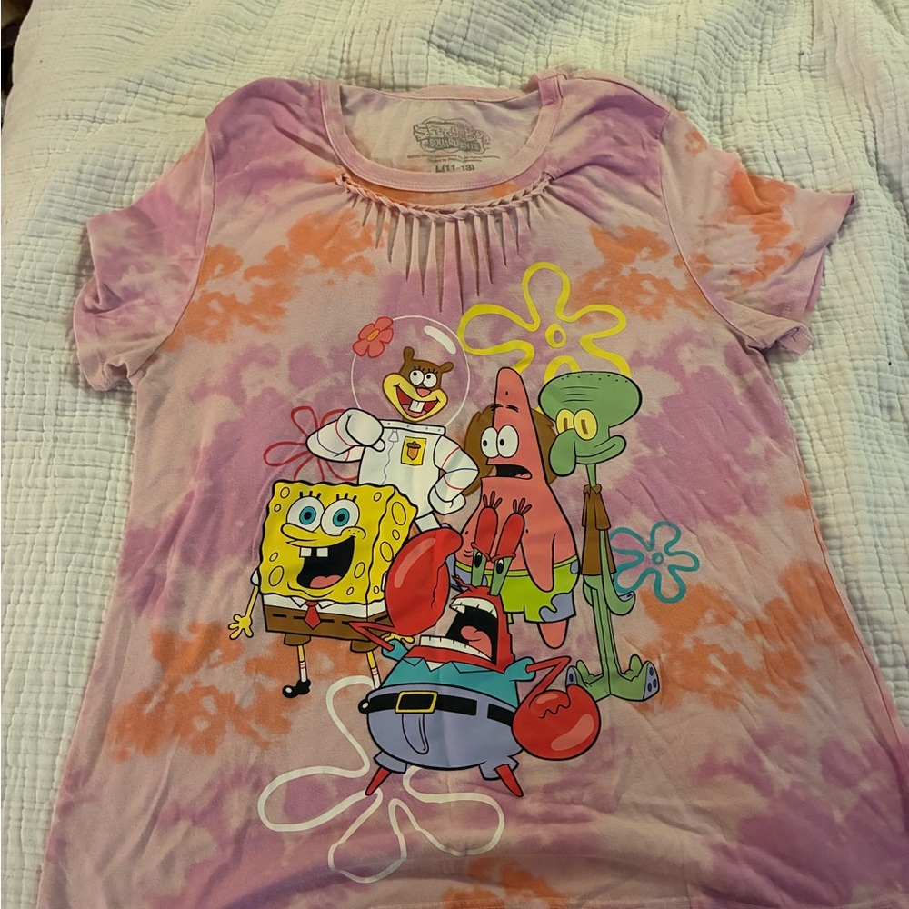 SpongeBob SquarePants Tie-Dye T-Shirt
